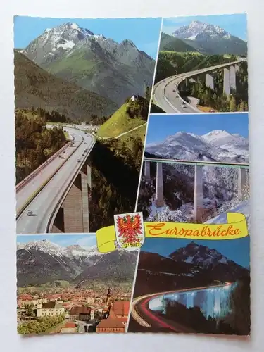 Alte AK Schönberg Europabrücke Mehrbildkarte [aN785]