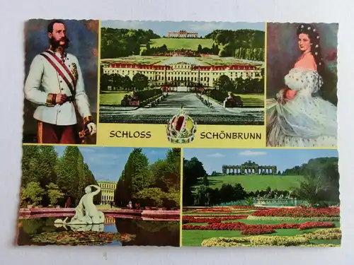 Alte AK Wien Schönbrunn Kaiserin Elisabeth [aN788]