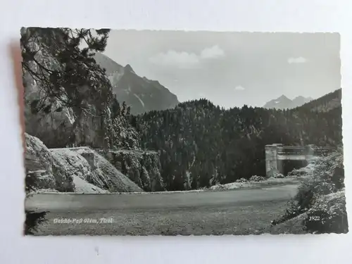 Alte AK Gaicht-Pass Tirol Nesselwängle [aN792]