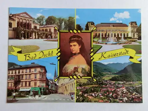 Alte AK Bad Ischl Kaiserin Elisabeth [aN794]