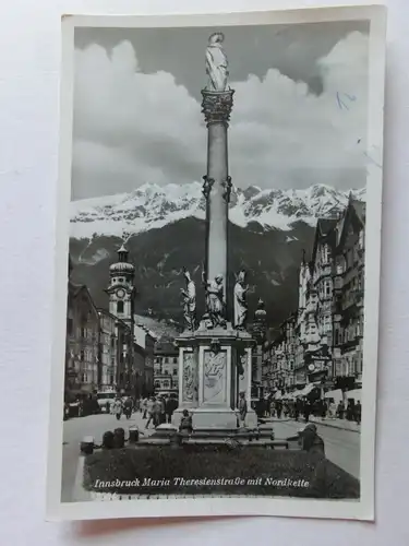 Alte AK Innsbruck Maria Theresienstrasse [aN795]