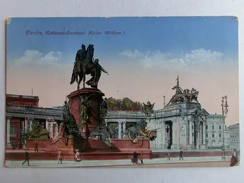 Alte AK Berlin National-Denkmal Kaiser Wilhelm [A1518]