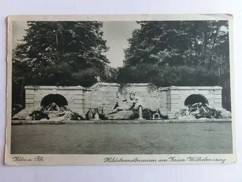 Alte AK Köln Hildebrandbrunnen 1932 [A1519]