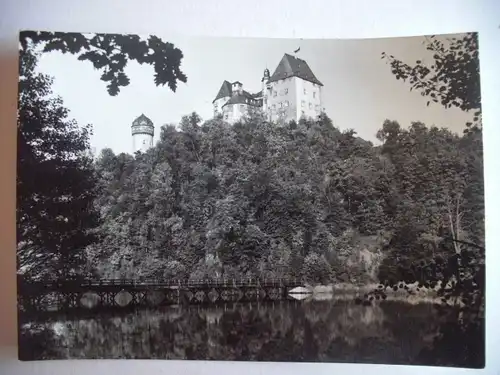 Alte AK Schloß Burgk Schleiz [U358]