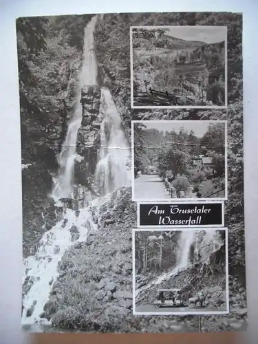 Alte AK Am Trusetaler Wasserfall [U361]