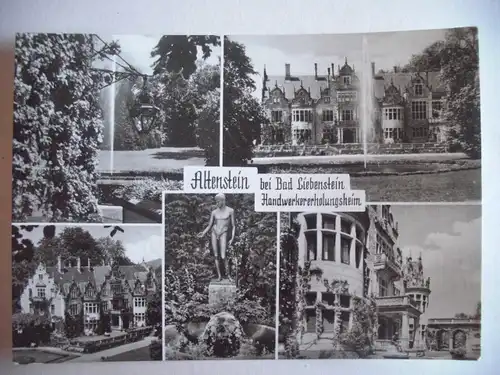 Alte AK Altenstein Bad Liebenstein Handwerkererholungsheim [U365]