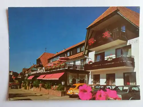 Alte AK Waldachtal Lützenhardt Pfeiffers Kurhotel [aN769]