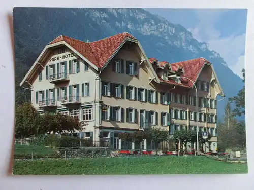 Alte AK Goldswil Interlaken Park-Hotel [aN770]