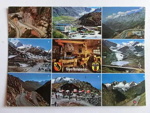 Alte AK Sustenpass Uri Bern [aN771]