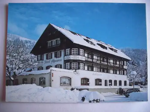 Alte AK Bayrischzell Hotel Alpenrose [aF338]