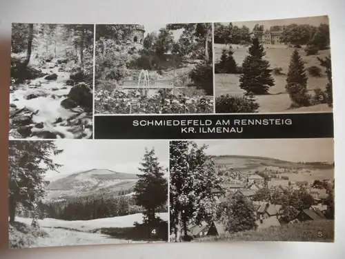 Alte AK Schmiedefeld am Rennsteig Ilmenau [U314]