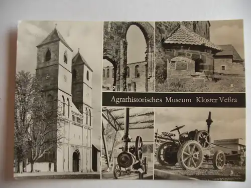Alte AK Agrarhistorisches Museum Kloster Veßra [U316]