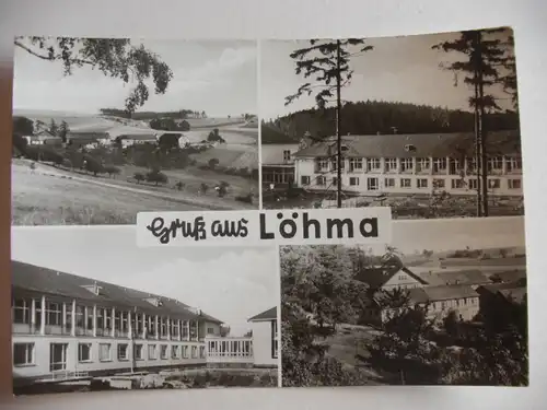 Alte AK Gruß aus Löhma [U334]