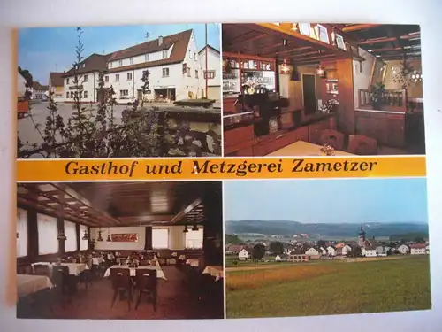 Alte AK Langensendelbach Gasthof Zametzer [aF244]