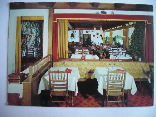 Alte AK Hinterzarten Hotel Thomahof Schwarzwald [aF270]