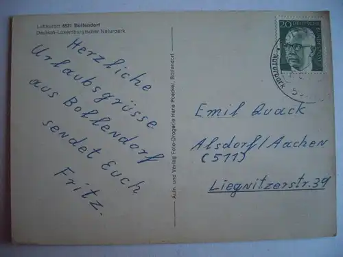 Alte AK Bollendorf [aF273]