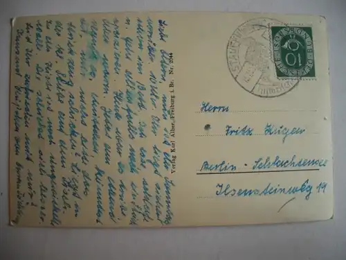 Alte AK Titisee Schwarzwald (m. kl. Löchlein) [aF151]