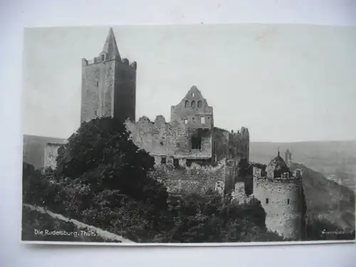 Alte AK Die Rudelsburg [aF177]