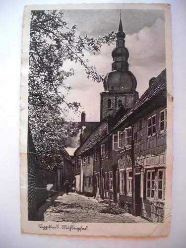 Alte AK Lippstadt Mühlenpfad (st. geknickt) [aF220]