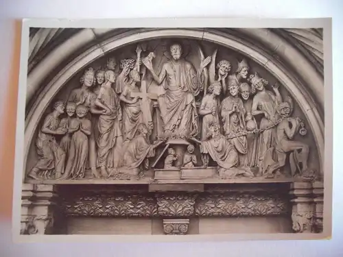 Alte AK Bamberg Dom Fürstenportal [aF221]