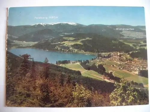 Alte AK Feldberg Hinterzarten 1972 [aF82]