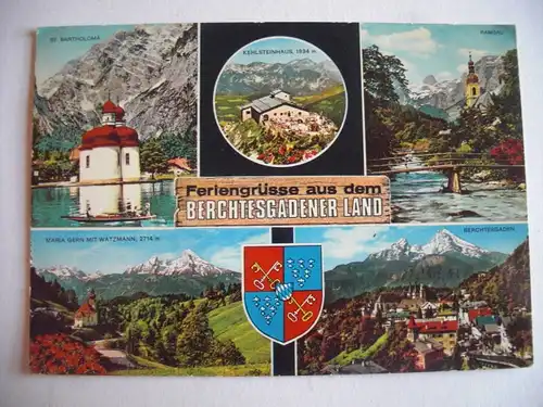 Alte AK Berchtesgaden Berchtesgadener Land 1972 [aF83]