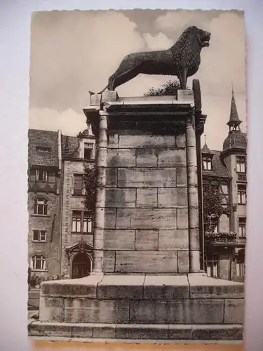 Alte AK Braunschweig Der Burglöwe [P882]