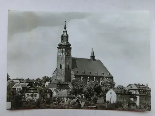 Alte AK Schneeberg Erzgebirge Kirche [aO1588]