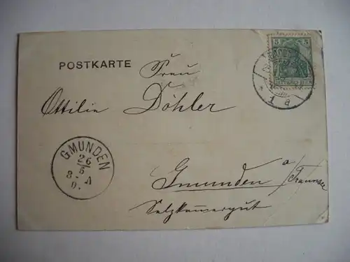Alte AK Baden-Baden 1903 [P579]
