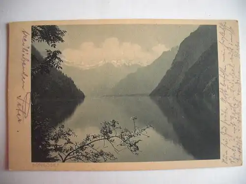 Alte AK Berchtesgaden Königsee um 1930 [P8]
