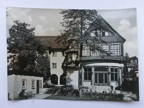 Alte AK Bad Liebenstein Kurheim Mario Regina [aO1513]