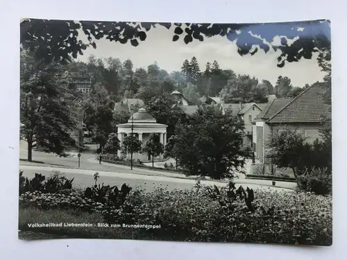 Alte AK Bad Liebenstein Brunnentempel [aO1522]