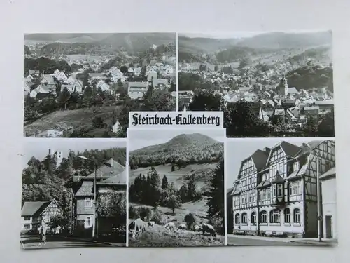 Alte AK Steinbach Hallenberg Mehrbildkarte [aO1527]