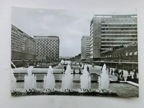 Alte AK Dresden Interhotels Prager Straße [aO1535]