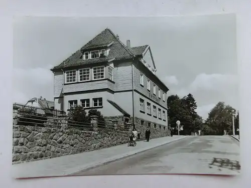 Alte AK Benneckenstein Harz Postamt [aO1542]
