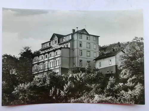Alte AK Blankenburg Harz Erholungsheim Harzhaus [aO1548]