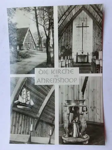 Alte AK Arenshoop Kirche [aO1564]