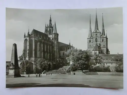 Alte AK Erfurt Dom Severikirche [aO1570]