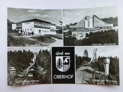 Alte AK Oberhof Thüringen [aO1573]