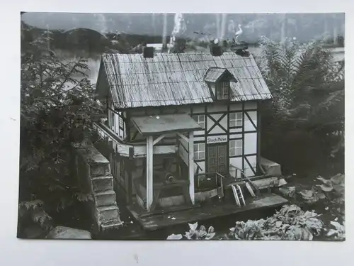 Alte AK Lindau Zerbst Modell Storchmühle [aO1486]