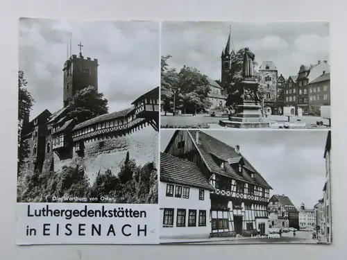 Alte AK Eisenach Luther Luthergedenkstätten [aO1509]