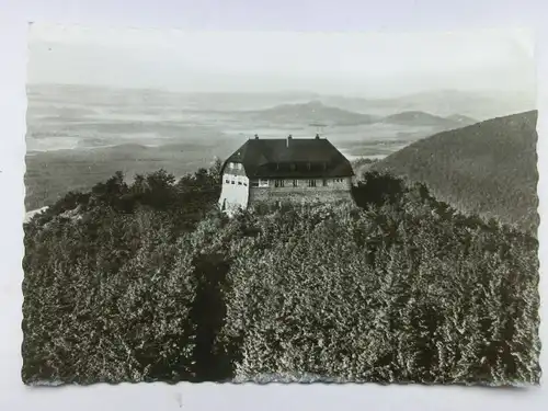 Alte AK Oybin Zittauer Gebirge Hochwaldbaude [aO1459]