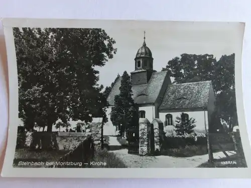 Alte AK Steinbach bei Moritzburg [aE961]