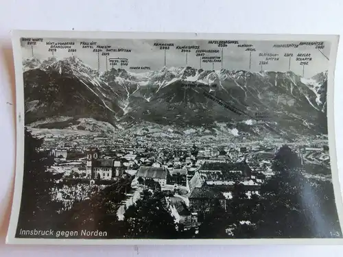Alte AK Innsbruck gegen Norden [aE964]