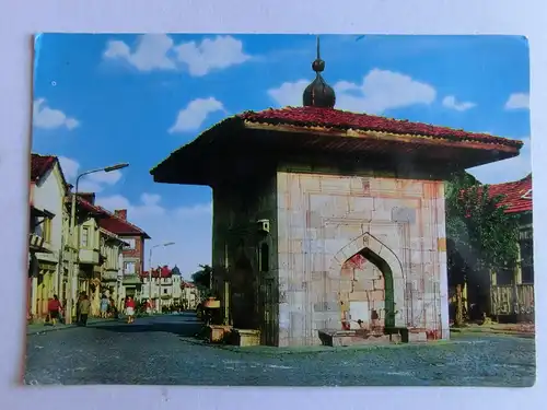 Alte AK Samokov Bulgarien Röhrenbrunnen [aE977]