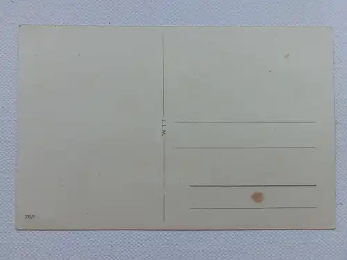 Alte AK Grußkarte Blumenstrauß Klee Margeriten Malven [aX881]