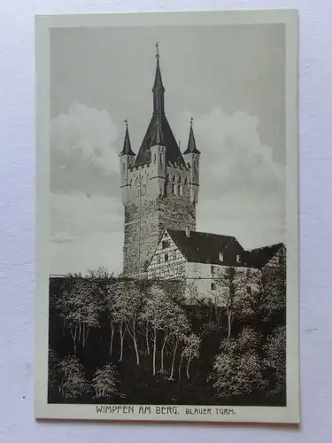 Alte AK Bad Wimpfen Blauer Turm [aE866]