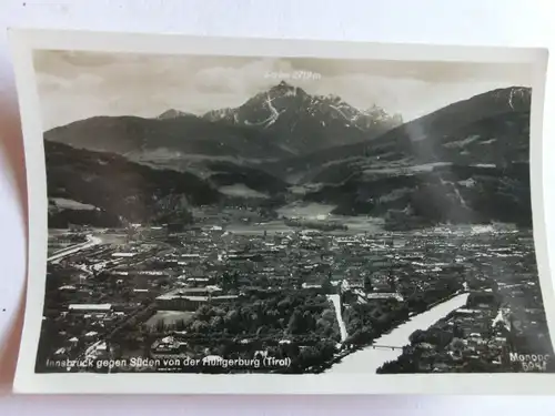 Alte AK Innsbruck gegen Süden [aE886]