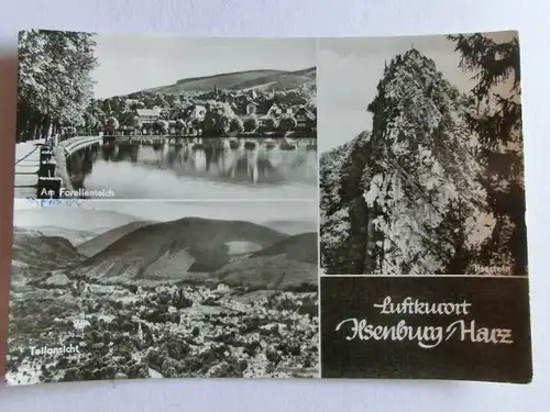 Alte AK Ilsenburg Harz Mehrbildkarte [aE894]