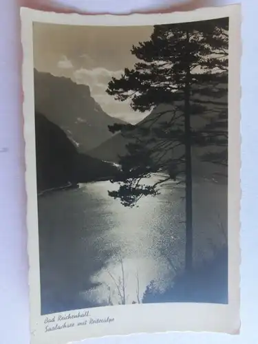Alte AK Bad Reichenhall Saalachsee Reiteralpe [aE927]